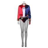 Suicide Squad Harley Quinn Cosplay Kostüm Outfits Dulex Set - cosplaycartde